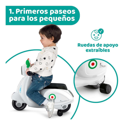 Imagen 3 de 7 de Chicco Juguetes Montables Move & Grow Vespa