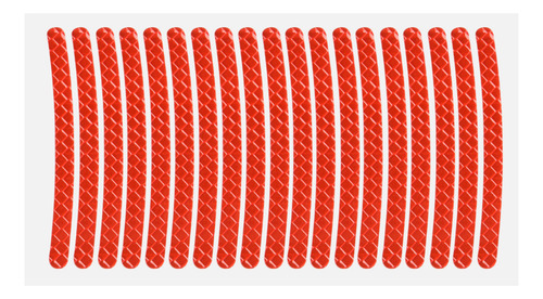 Calcomanía Reflectante Con Borde En Forma De Cubo, 20 Unidad