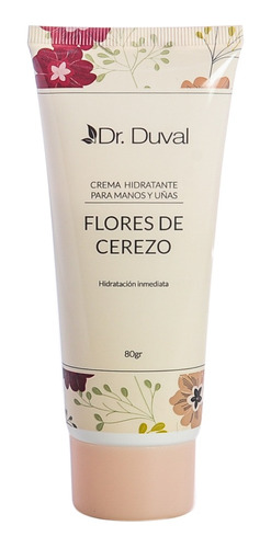 Dr. Duval Crema Hidratante Manos Uñas Flores Cerezo X 80gr