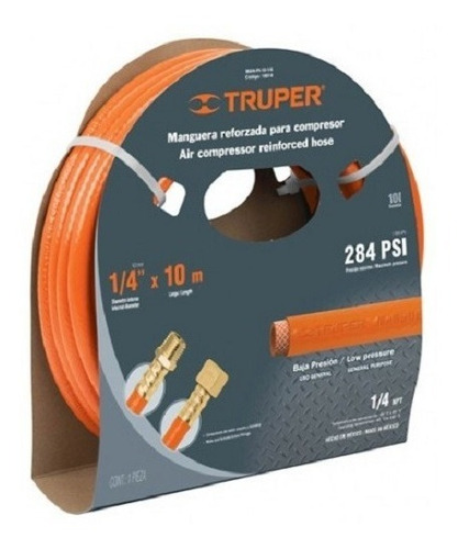 Manguera Armada 1/4 Para Pintor Truper 5mts/10mts/15mts