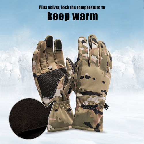 Guantes Tácticos De Invierno Para Exteriores,camuflaje,caza,