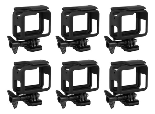 Marco De 6 Unidades Para Gopro Hero (2018) /6/5, Carcasa Bor