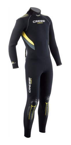 Traje Neoprene Full Cressi Castoro  5mm Monopieza Talles Vrs