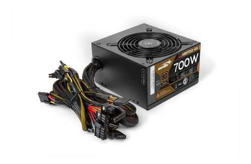Imagen 1 de 6 de Fuente Pc Gamer 700w Sentey Hbp700-gs 80 Plus Bronze Atx