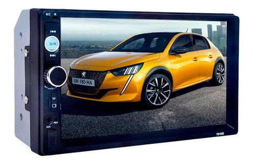 Imagen 5 de 7 de Stereo Auto 2 Din Pantalla Táctil Mirrorlink Cámara 7010 P