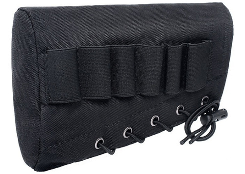 Funda Porta Cartuchos Escopeta Rifle Culata 6 Tiros 12/20