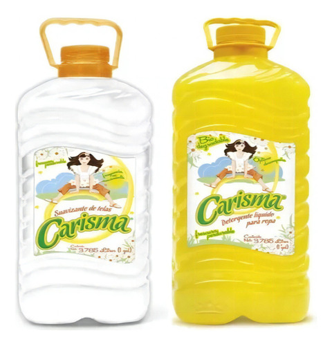 Carisma Detergente Liquido Y Suavizante De Telas 1 G