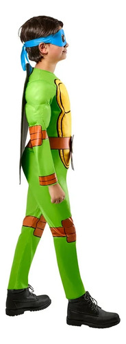 Disfraz Tortugas Ninja 4 En 1 Talla Mediano