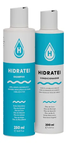 Kit Shampoo e Condicionador Hidratei para Fios Revitalizados — R$ 109,90 em Mercado Livre