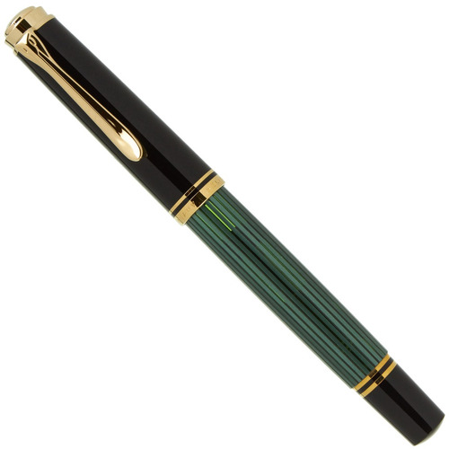 Lapicera Pluma Pelikan M400 Green/black - Broad