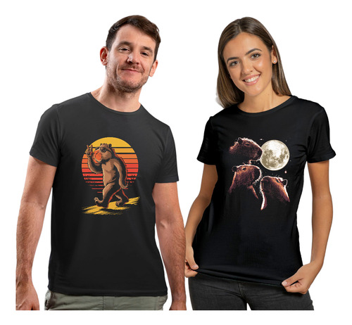 Playera Para Adulto Capibara Varios Diseños