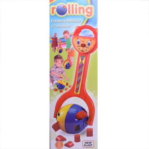 Imagen 6 de 9 de Rolling Desarmable Encastre, Didactico Y Caminador,new Plast