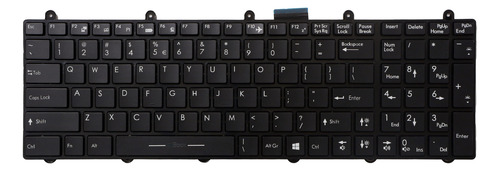 Teclado Para Notebook Msi V123322ak1 Com Leds Rgb