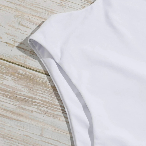Casey 2025 Traje De Baño Sólido De Un Hombro For Mujer
