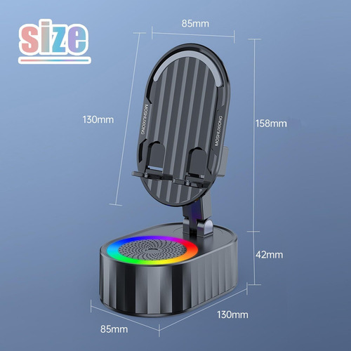 Induction Bracket Speaker, Wireless Induction Bluetooth Spe