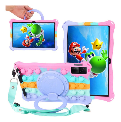 Funda Redmi Pad De Silicona Con Burbujas Para Niños, Tableta