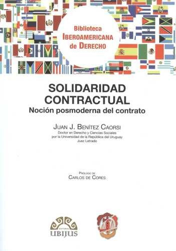 Libro Solidaridad Contractual. Noción Posmoderna Del Contra