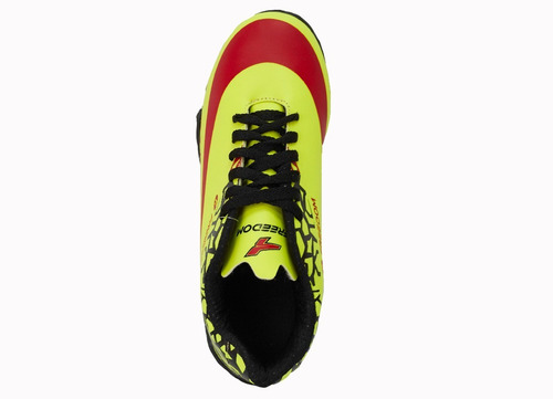 Imagen 6 de 9 de Botines Futbol Freedom Niños/as Society Cuero Sintetico