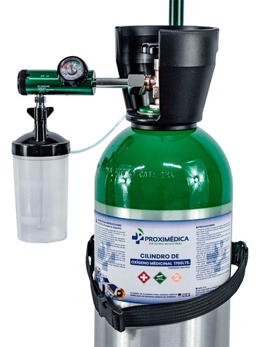 Kit Portatil Oxigeno Tipo M60 De 1700 Lts C/ Accesorios
