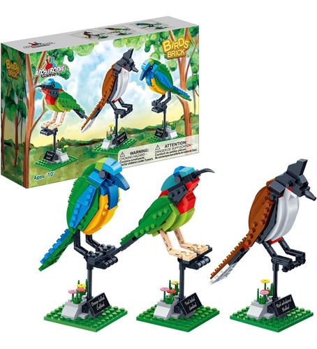 Apostrophe Games Kit De Bloques De Construcción Modelo Birds