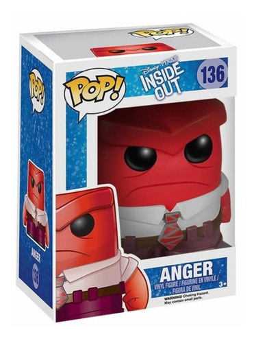 Furia/anger Funko Pop Intensamente Disney Original