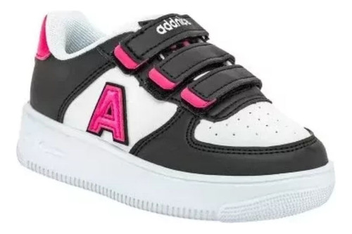 Zapatilla Addnice Skate Velcro Infantil Juvenil Kids Urbano 