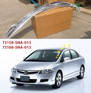 Borracha Guarnição Teto Com Presilhas Honda New Civic 2008