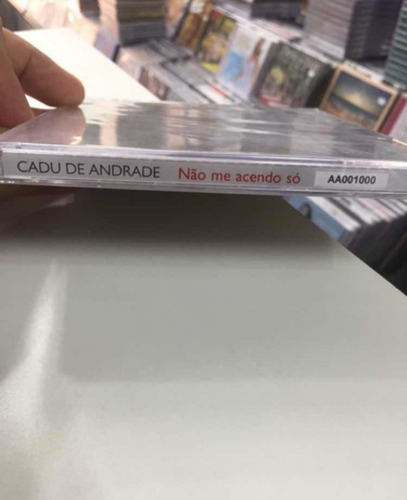 Cd - Cadu De Andrade - ( Não Me Acendo Só ) - Original