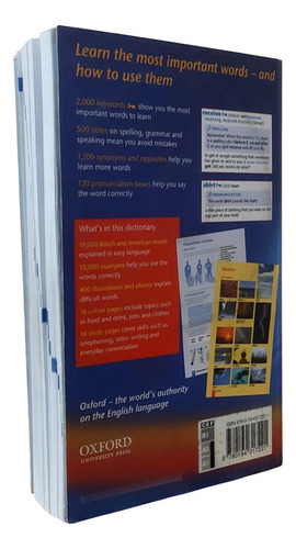 Oxford Essential Dictionary For Elementary And Pre-intermediate Learners Of English (cd-rom Inside) (Usado)