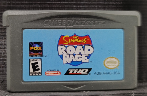 The Simpsons Road Rage Para Gba (Usado)