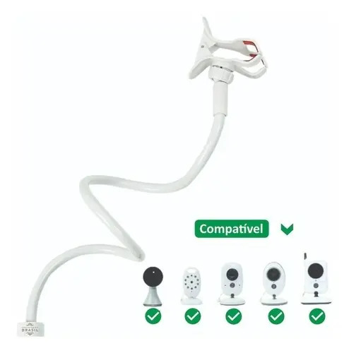 Suporte Babá Eletrônica Taktark Câmera, Flexível, Universal