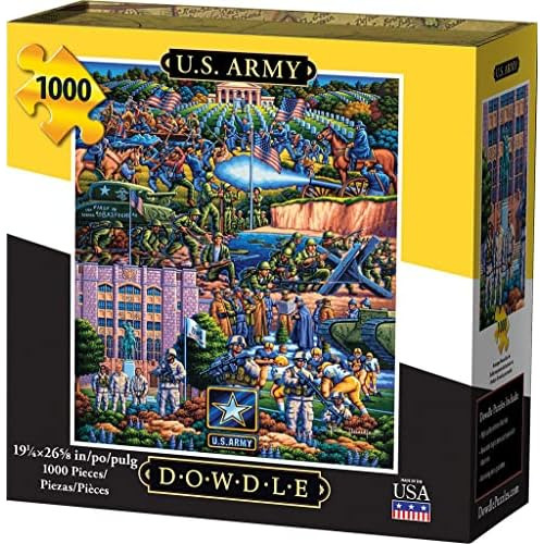 Puzzle Ejército E Ee. Uu. E Owle Jigsaw E 1000 Piezas