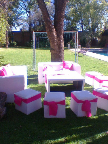 Imagen 10 de 10 de Alquiler De Living Zona Sur Puf Sillones Gazebos Flet.gratis