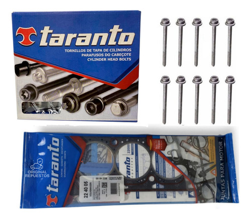 Kit Junta Tapa Cilindros Taranto + Bulones Vw Saveiro Trend