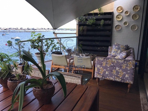 Apartamento Residencial Para Venda Comércio, Salvador Porto Trapiche Com 3 Dormitórios Sendo 3 Suítes, 2 Salas, 5 Banheiros, 2 Vagas 198,00 M² Útil - Ja100 - 69026620