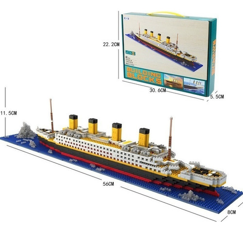 Juego De Bloques De Construcción De Titanic