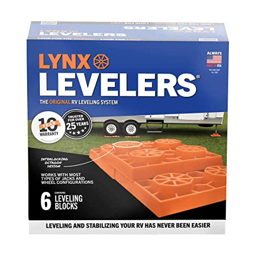 Niveladores Lynx, Paquete De 6, 00013