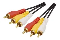 Comprar Cabo Audiou002Fvideo Macho Av Rca Gold 1.8m Video Tv Dvd Mxt