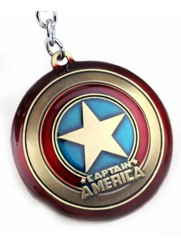 Llavero Original Escudo Capitán América Avengers Vengadores