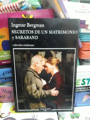 Secretos Un Matrimonio Y Saraband - Bergman - Usado - Devoto