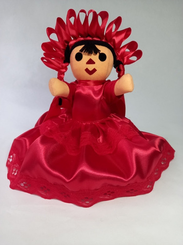 Imagen 1 de 6 de Maria, Rojo Nilro Muñeca Mediana