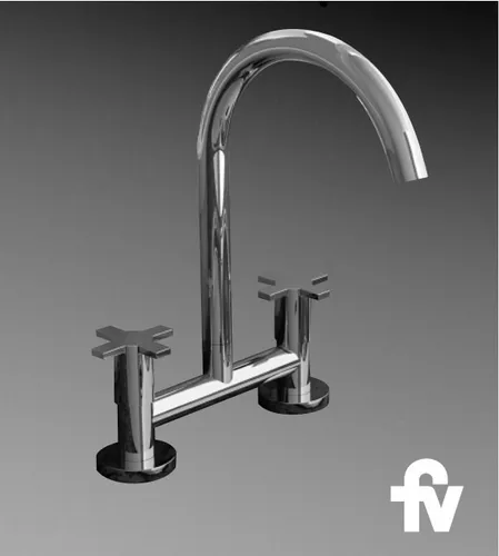 Griferia cocina fv doble comando hotsell
