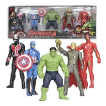 Comprar Kit Bonecos Vingadores Heróis - 5 Bonecos 15 Cm Articulados