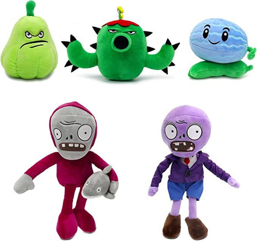 2025 10 Peças De 1 E 2 Brinquedos De Pelúcia Pvz De Pelúcia