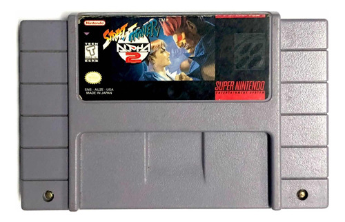 Street Fighter Alpha 2 - Juego Original Super Nintendo Ntsc