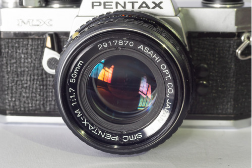 Câmera Pentax Mx + 50mm F/1.7 + Filme (revisados)