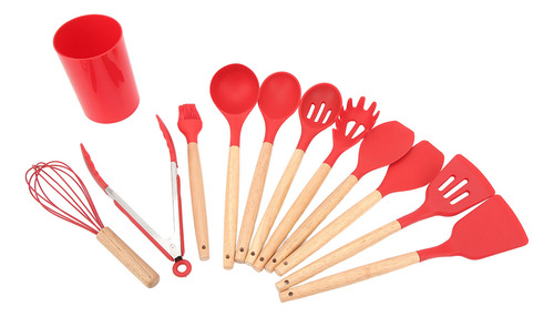 Juego De Utensilios De Cocina De 12 Piezas Mango Ergonómico