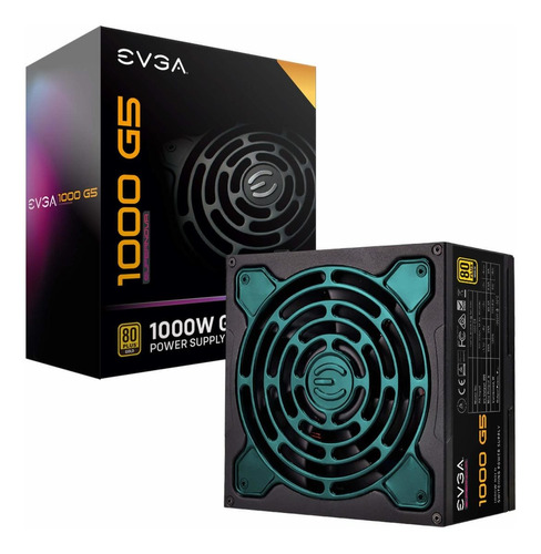 Fuente de alimentación para PC Evga SuperNOVA G5 1000 G5 1000W  negra 100V/240V