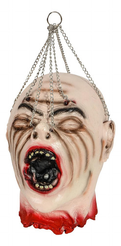 Cabeza De Zombie De Halloween, Cabeza Cortada De Miedo De Lá