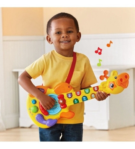 Imagen 3 de 5 de Guitarra Musical Vtech, Instrumento Musical Para Niños